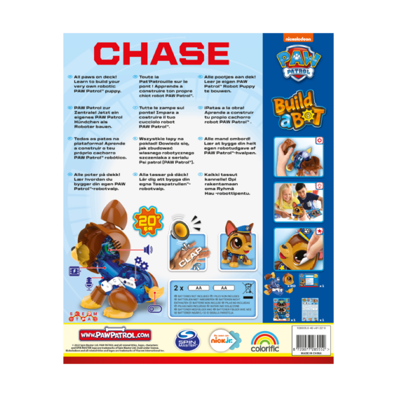 Build a Bot - Paw Patrol - Chase