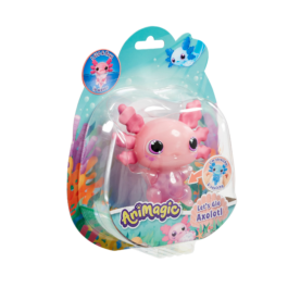 Animagic Let's Glo Axolotl Rosa