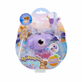 Let's Glow Capybara Purple
